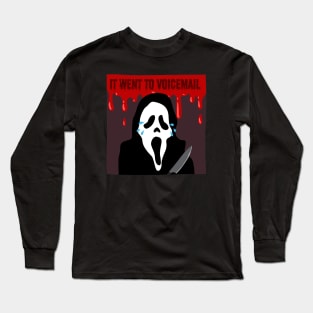 Ghost face cryer Long Sleeve T-Shirt